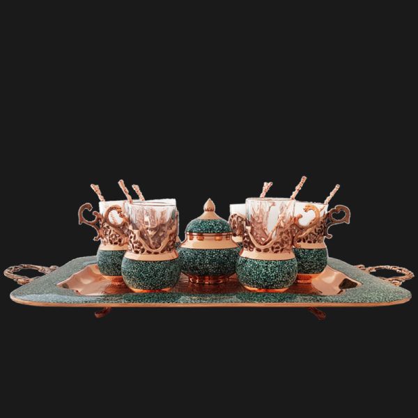 سرویس-چای-خوری-6-نفره-فیروزه-کوبی
