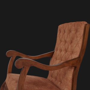 صندلی-راک-چوبی-آمریکایی