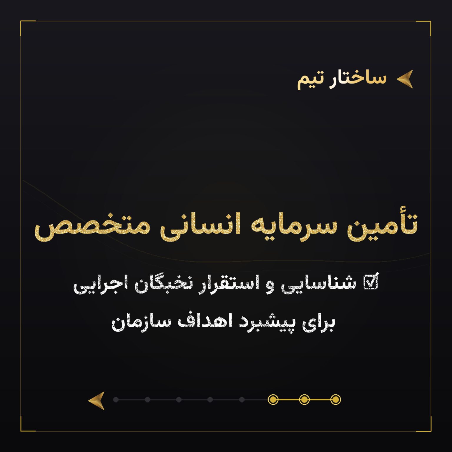 تأمین سرمایه انسانی متخصص